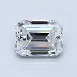 3 Carat Emerald - Natural Diamond - 2.8 - E - VS1 - VG - VG - G - Diamonds By Rothschild