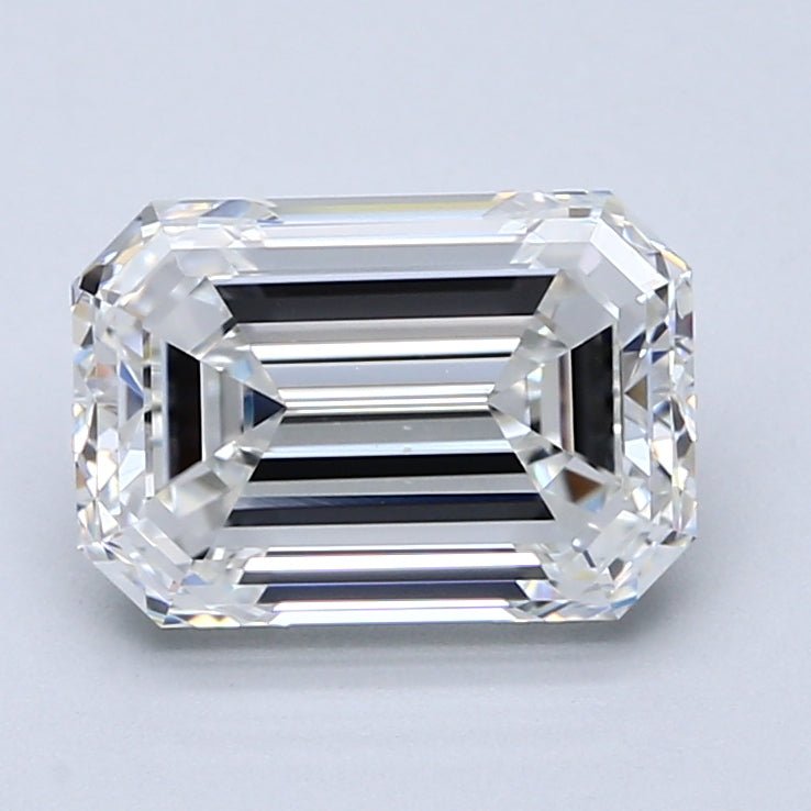 3 Carat Emerald - Natural Diamond - 3 - G - VS1 - EX - EX - EX - Diamonds By Rothschild
