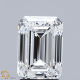 3 Carat Emerald - Natural Diamond - 3 - G - VS1 - VG - EX - VG - Diamonds By Rothschild