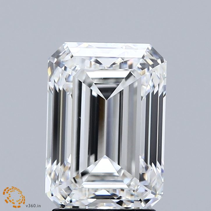 3 Carat Emerald - Natural Diamond - 3 - G - VS1 - VG - EX - VG - Diamonds By Rothschild