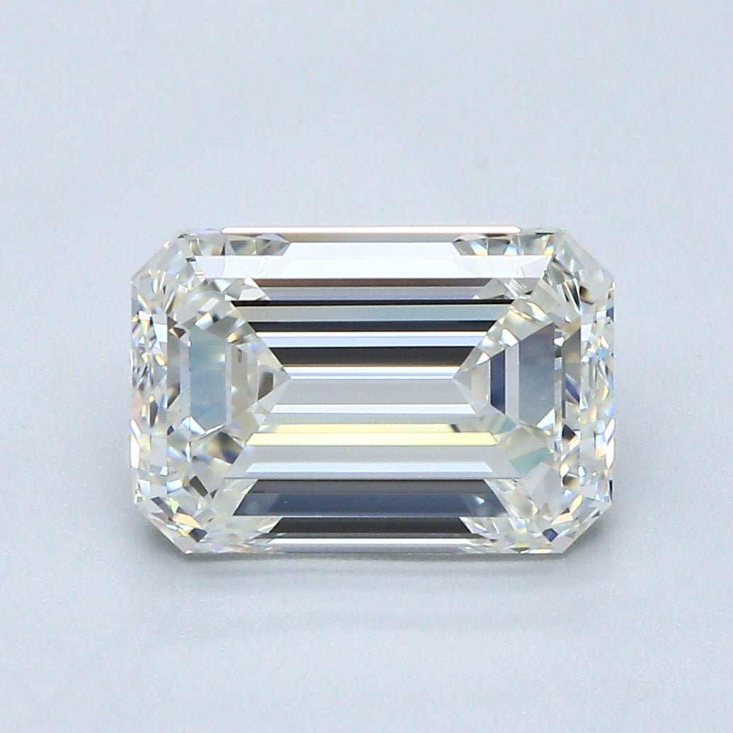 3 Carat Emerald - Natural Diamond - 3 - J - VVS2 - EX - EX - EX - Diamonds By Rothschild