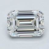 3 Carat Emerald - Natural Diamond - 3.01 - E - Very Very Slightly Included - EX - EX - EX - Diamonds By Rothschild