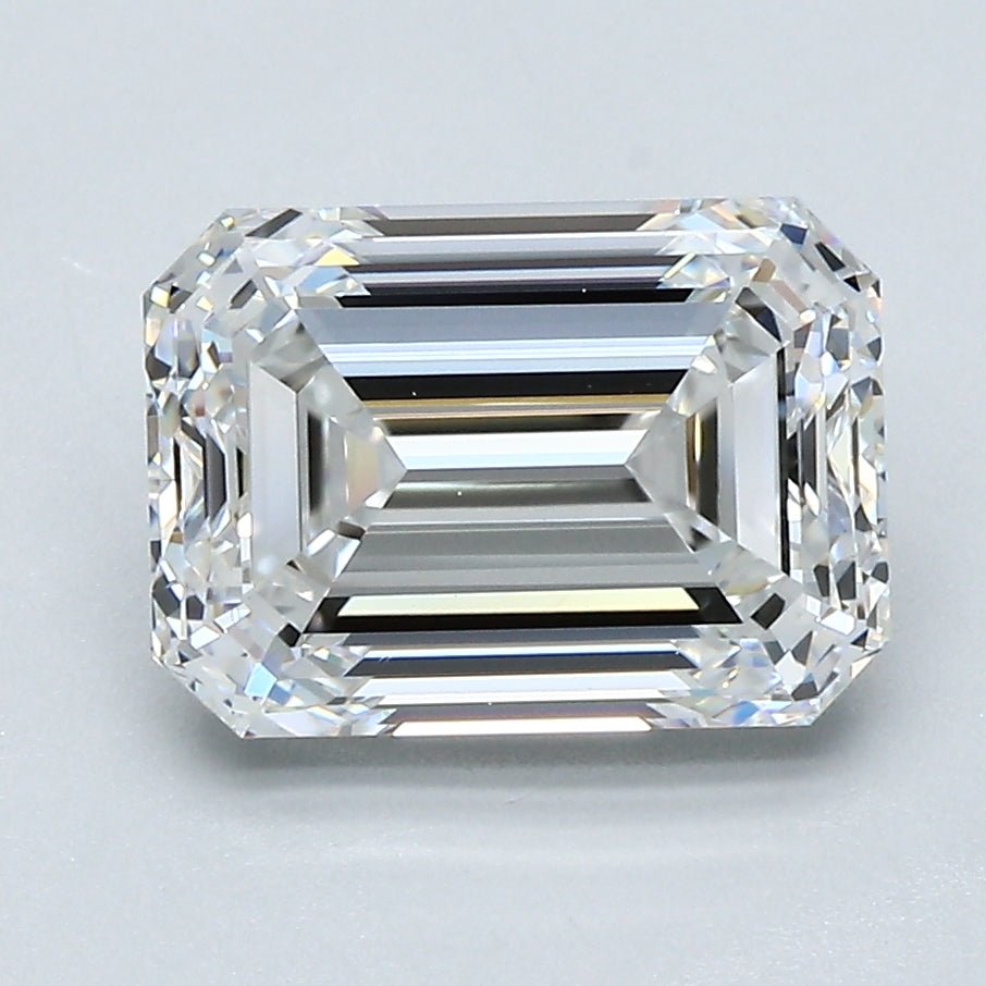 3 Carat Emerald - Natural Diamond - 3.01 - E - Very Very Slightly Included - EX - EX - EX - Diamonds By Rothschild