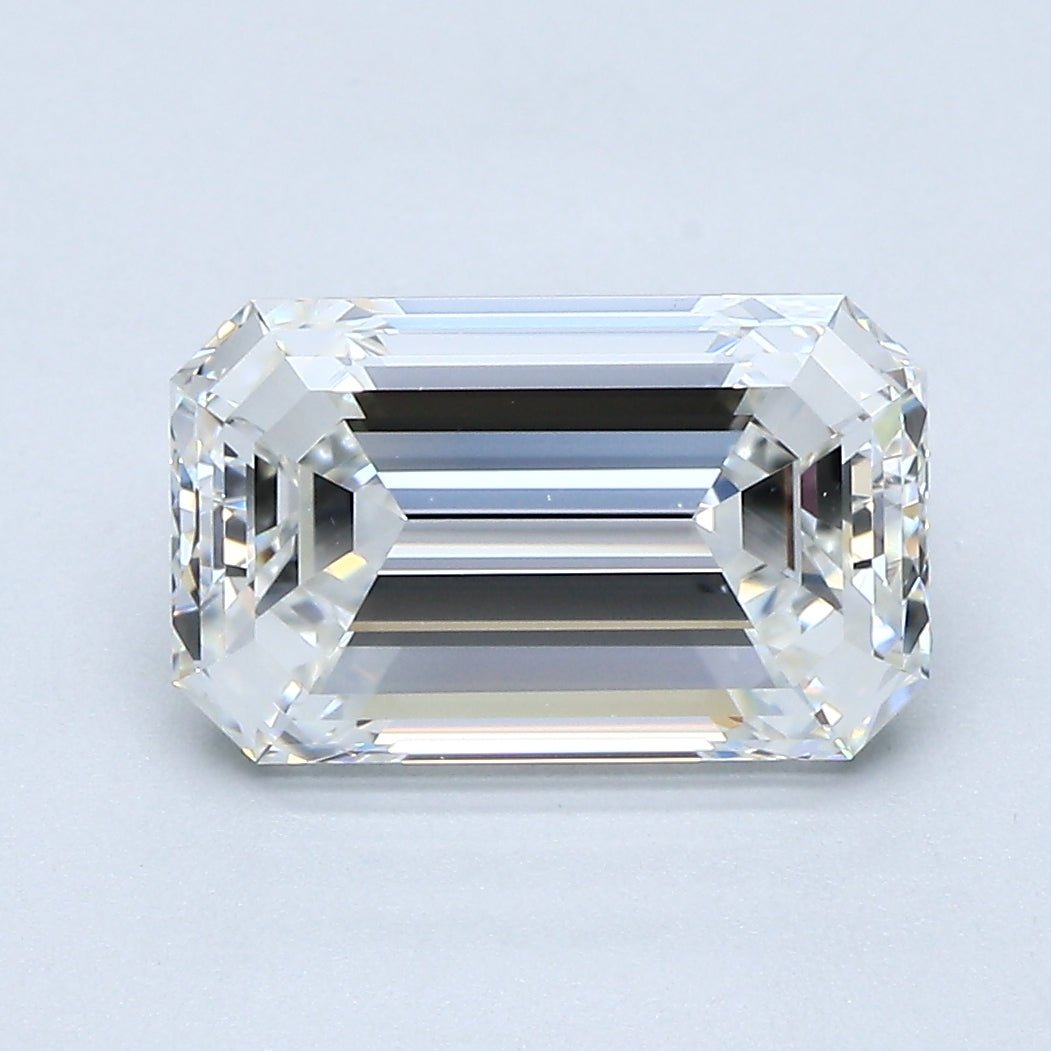 3 Carat Emerald - Natural Diamond - 3.01 - F - VVS1 - VG - EX - VG - Diamonds By Rothschild