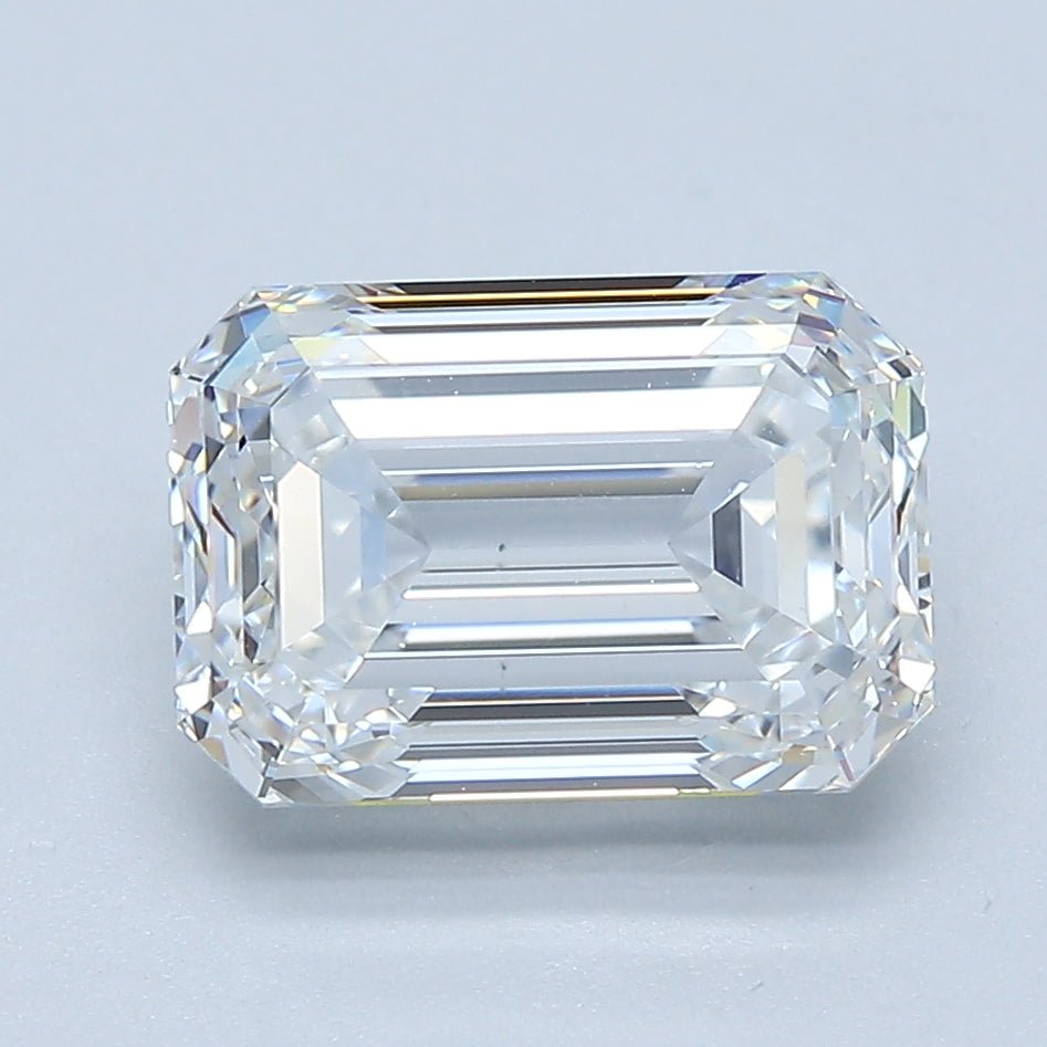 3 Carat Emerald - Natural Diamond - 3.01 - G - VS1 - EX - EX - Diamonds By Rothschild