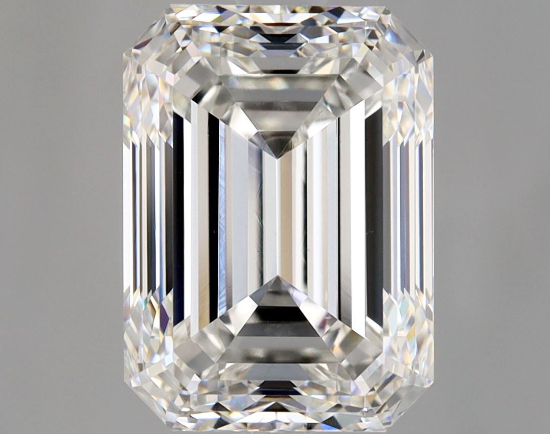 3 Carat Emerald - Natural Diamond - 3.01 - G - VS2 - EX - EX - Diamonds By Rothschild