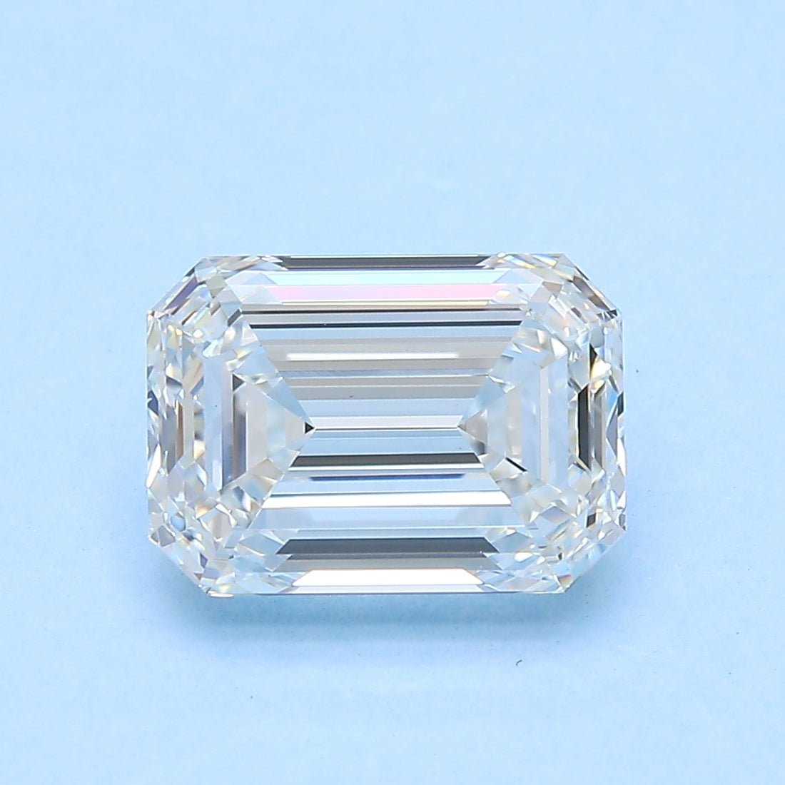 3 Carat Emerald - Natural Diamond - 3.01 - G - VS2 - EX - EX - Diamonds By Rothschild