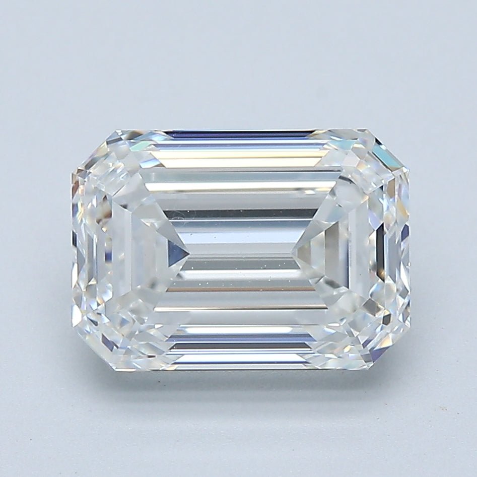 3 Carat Emerald - Natural Diamond - 3.01 - G - VS2 - VG - EX - EX - Diamonds By Rothschild