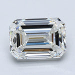 3 Carat Emerald - Natural Diamond - 3.01 - H - VS2 - EX - EX - EX - Diamonds By Rothschild