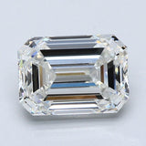 3 Carat Emerald - Natural Diamond - 3.01 - H - VS2 - EX - EX - EX - Diamonds By Rothschild