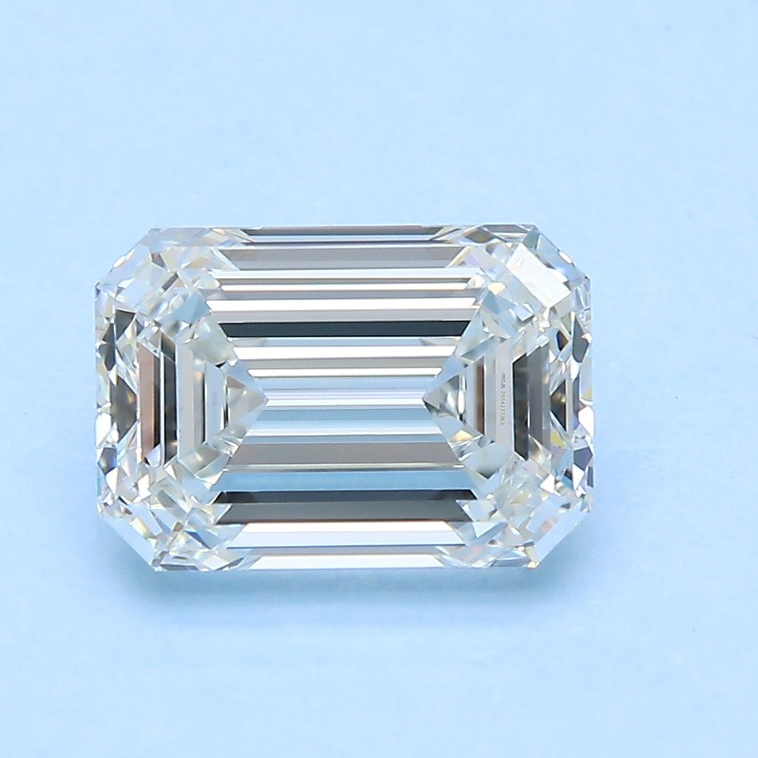 3 Carat Emerald - Natural Diamond - 3.01 - H - VVS1 - EX - EX - Diamonds By Rothschild