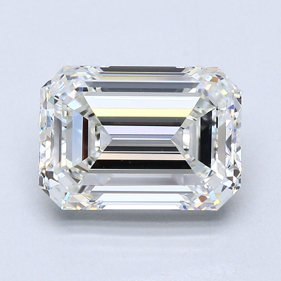 3 Carat Emerald - Natural Diamond - 3.01 - H - VVS1 - VG - EX - EX - Diamonds By Rothschild