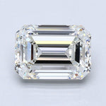 3 Carat Emerald - Natural Diamond - 3.01 - H - VVS1 - VG - EX - EX - Diamonds By Rothschild