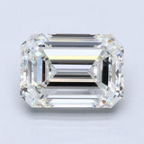 3 Carat Emerald - Natural Diamond - 3.01 - H - VVS1 - VG - EX - EX - Diamonds By Rothschild