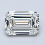 3 Carat EMERALD - Natural Diamond - 3.01 - H - VVS2 - VG - EX - EX - Diamonds By Rothschild