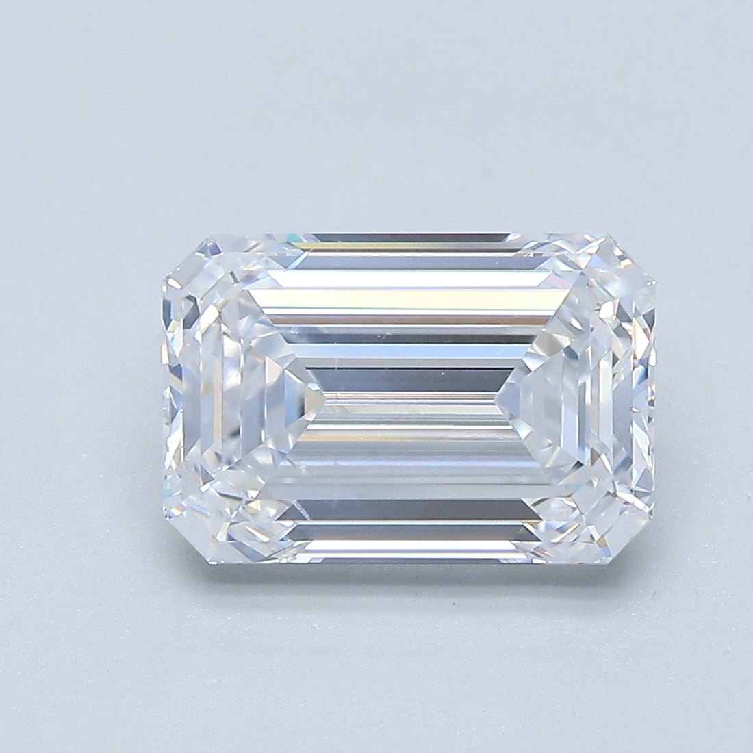 3 Carat Emerald - Natural Diamond - 3.02 - D - SI2 - EX - EX - Diamonds By Rothschild