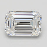 3 Carat Emerald - Natural Diamond - 3.02 - F - IF - EX - EX - EX - Diamonds By Rothschild
