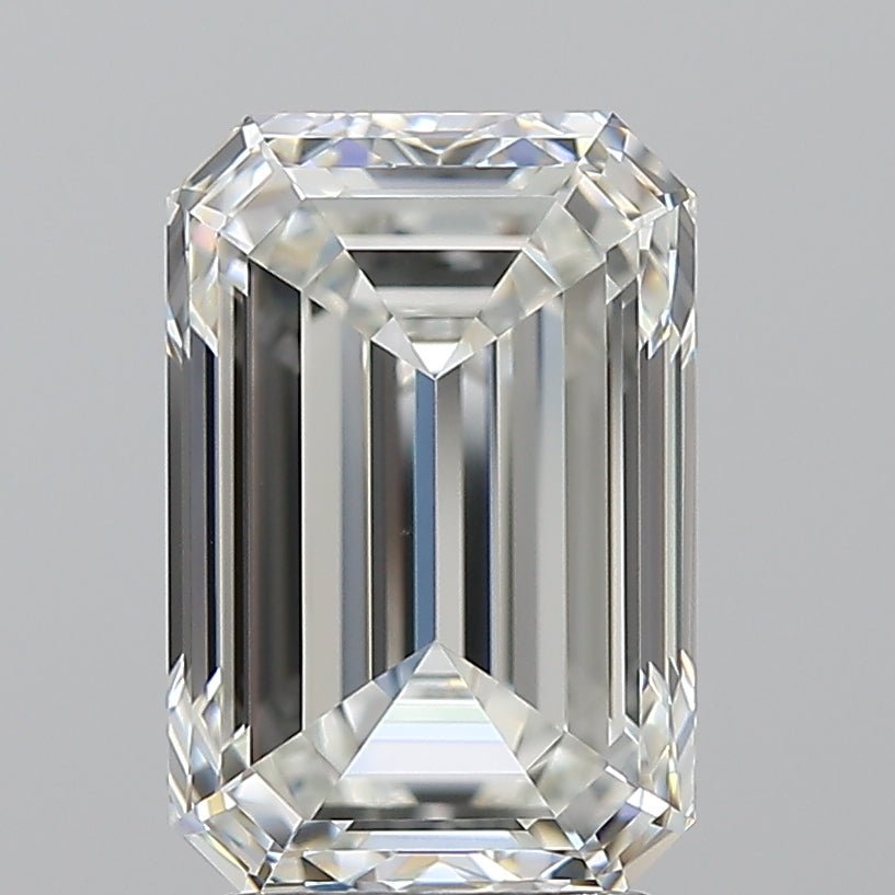3 Carat Emerald - Natural Diamond - 3.02 - H - VS1 - EX - EX - Diamonds By Rothschild