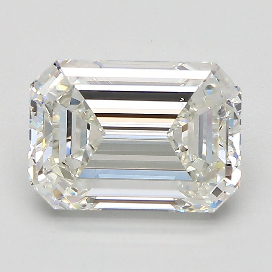 3 Carat Emerald - Natural Diamond - 3.02 - I - VS1 - EX - EX - EX - Diamonds By Rothschild