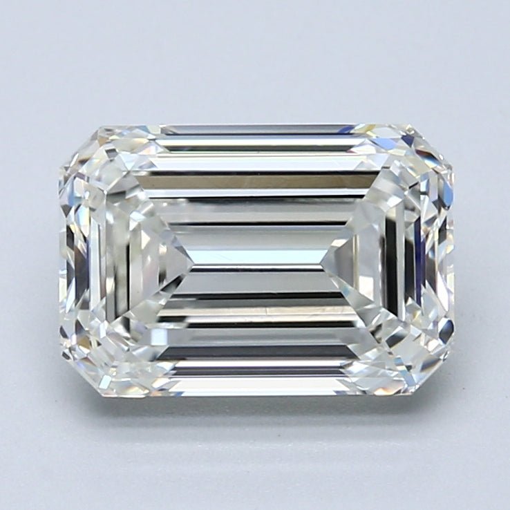 3 Carat Emerald - Natural Diamond - 3.03 - J - VS2 - VG - EX - EX - Diamonds By Rothschild