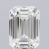 3 Carat Emerald - Natural Diamond - 3.04 - J - VVS2 - VG - EX - EX - Diamonds By Rothschild