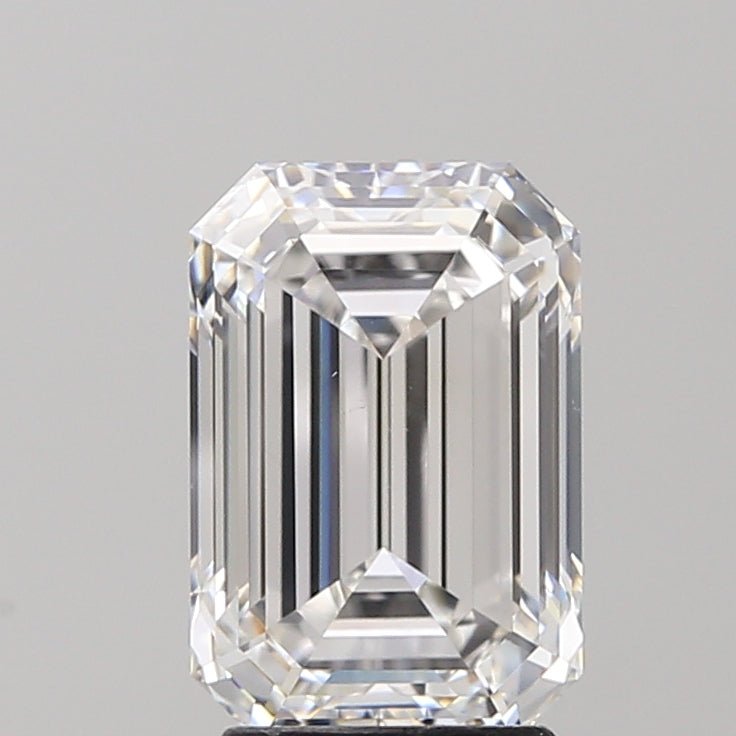 3 Carat Emerald - Natural Diamond - 3.2 - F - VS2 - VG - EX - EX - Diamonds By Rothschild