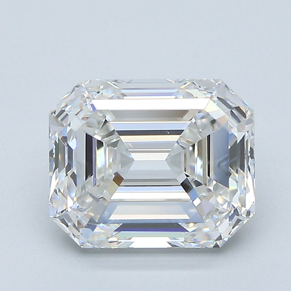 3 Carat Emerald - Natural Diamond - 3.31 - F - VVS1 - VG - VG - Diamonds By Rothschild