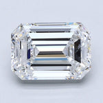 3 Carat EMERALD - Natural Diamond - E - VS2 - 3.01 - VG - EX - EX - Diamonds By Rothschild