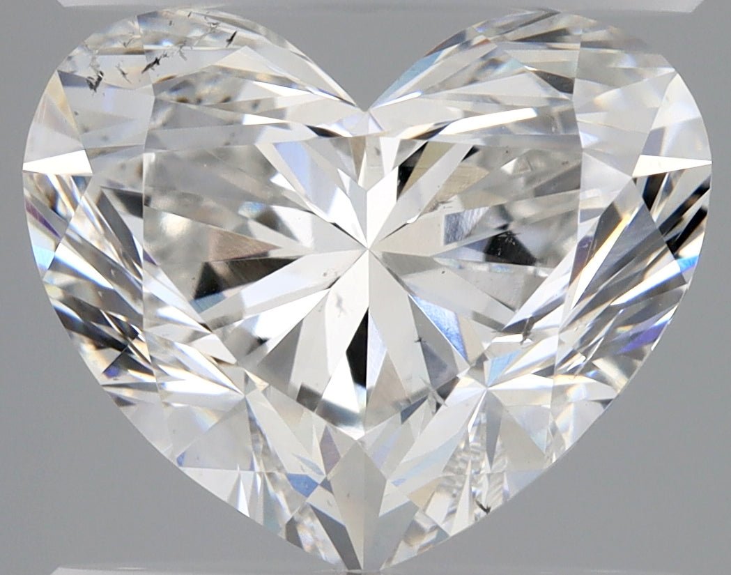 3 Carat Heart - Natural Diamond - 3 - D - SI1 - VG - EX - VG - Diamonds By Rothschild