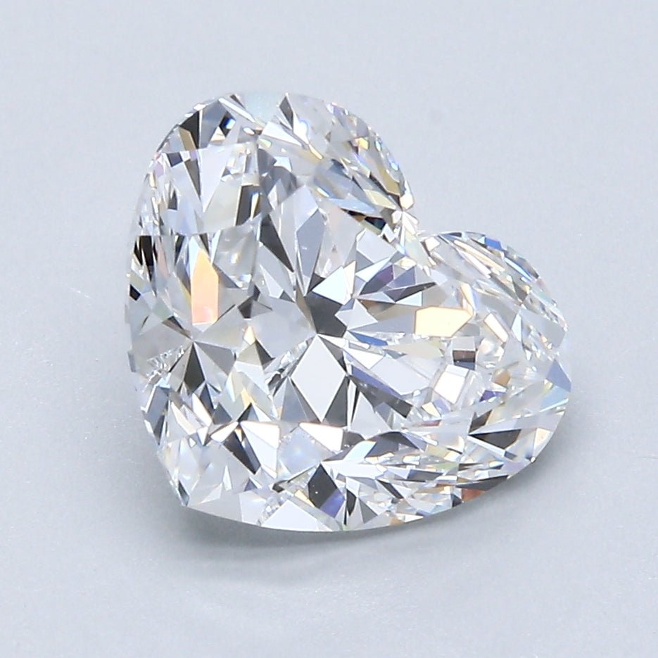 3 Carat Heart - Natural Diamond - 3.01 - D - VS1 - VG - VG - VG - Diamonds By Rothschild