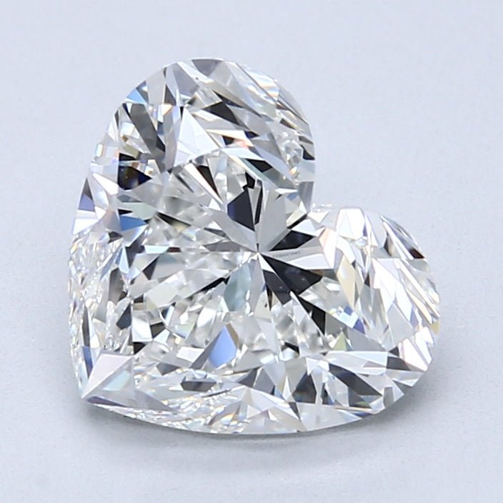 3 Carat Heart - Natural Diamond - 3.01 - F - VS1 - VG - EX - EX - Diamonds By Rothschild
