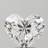 3 Carat Heart - Natural Diamond - 3.39 - E - VS1 - VG - EX - EX - Diamonds By Rothschild