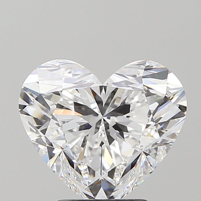 3 Carat Heart - Natural Diamond - 3.39 - E - VS1 - VG - EX - EX - Diamonds By Rothschild