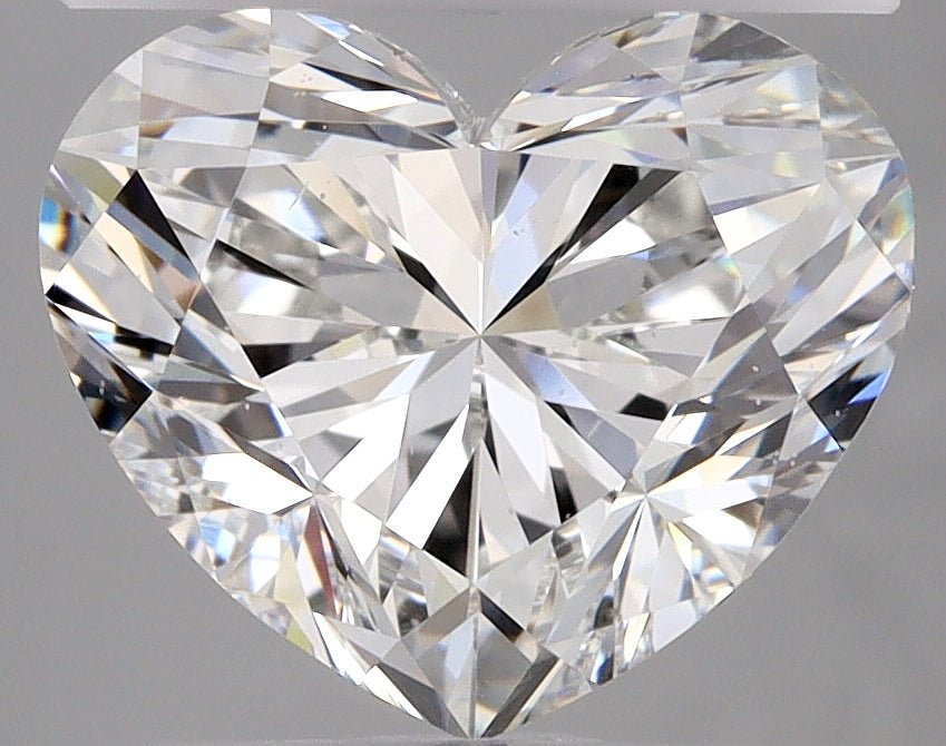 3 Carat Heart Shape Cut Natural Diamond - G VS2 - 3.01ct - EX Cut Grade - Diamonds By Rothschild