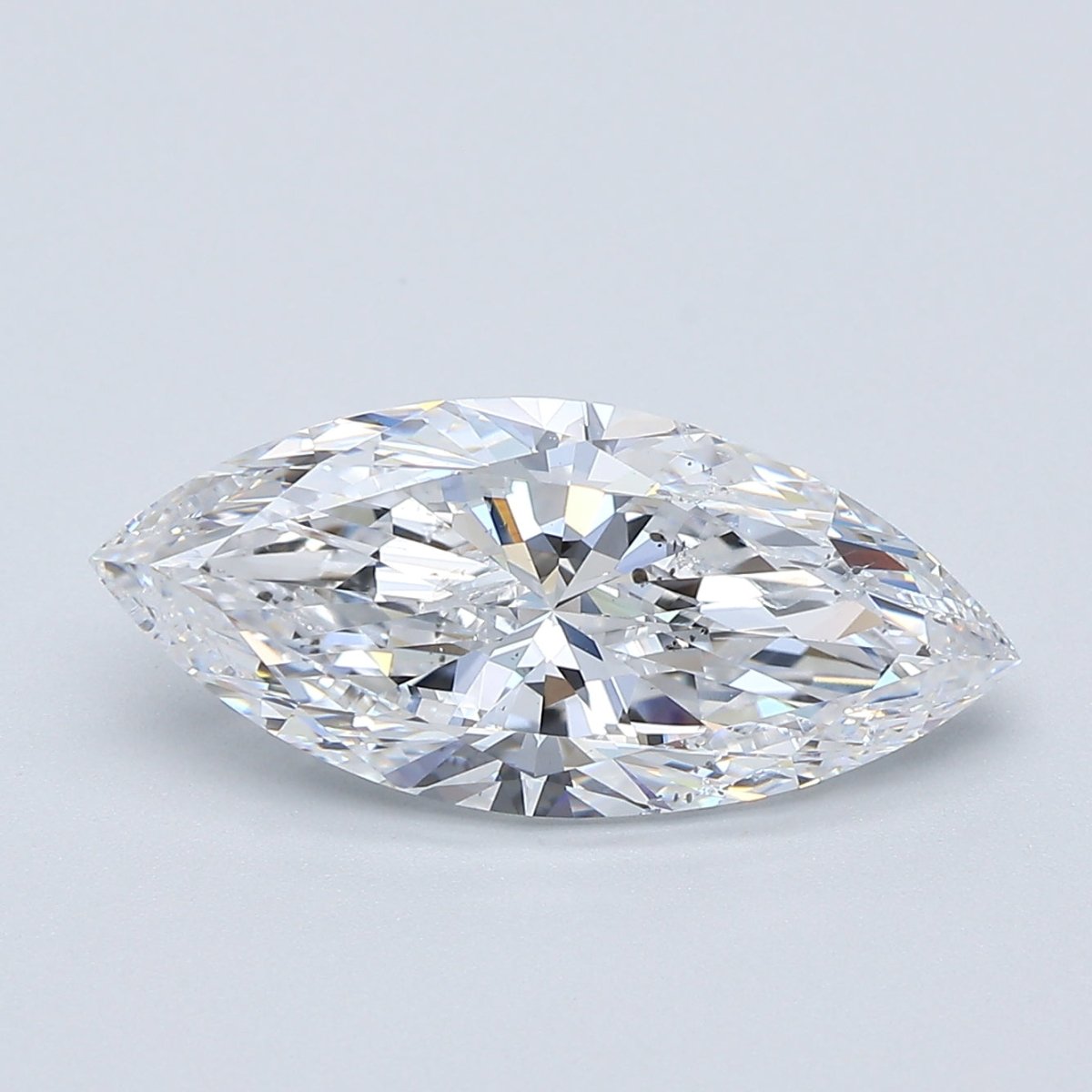 3 Carat Marquise - Natural Diamond - 3.01 - D - SI2 - EX - VG - Diamonds By Rothschild