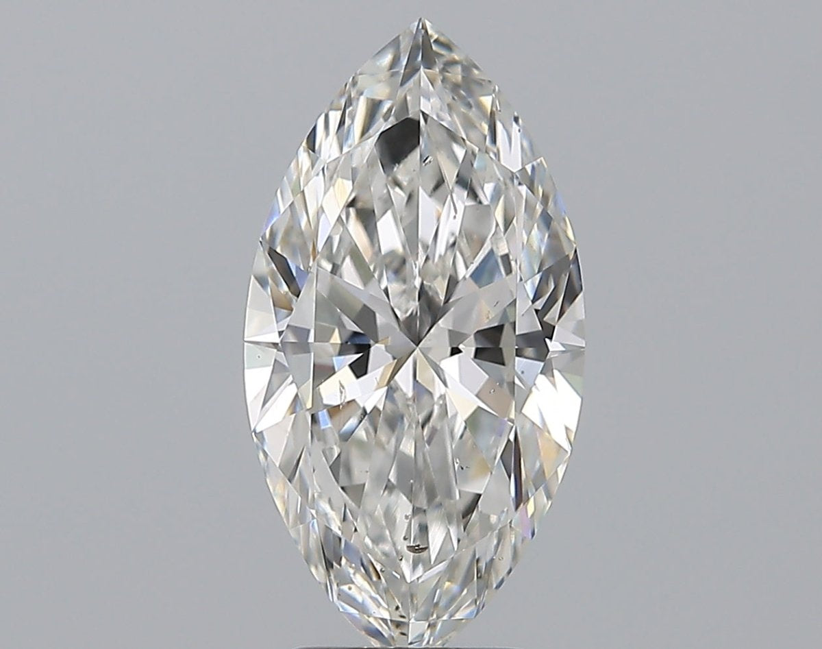 3 Carat Marquise - Natural Diamond - 3.01 - F - SI1 - VG - EX - EX - Diamonds By Rothschild