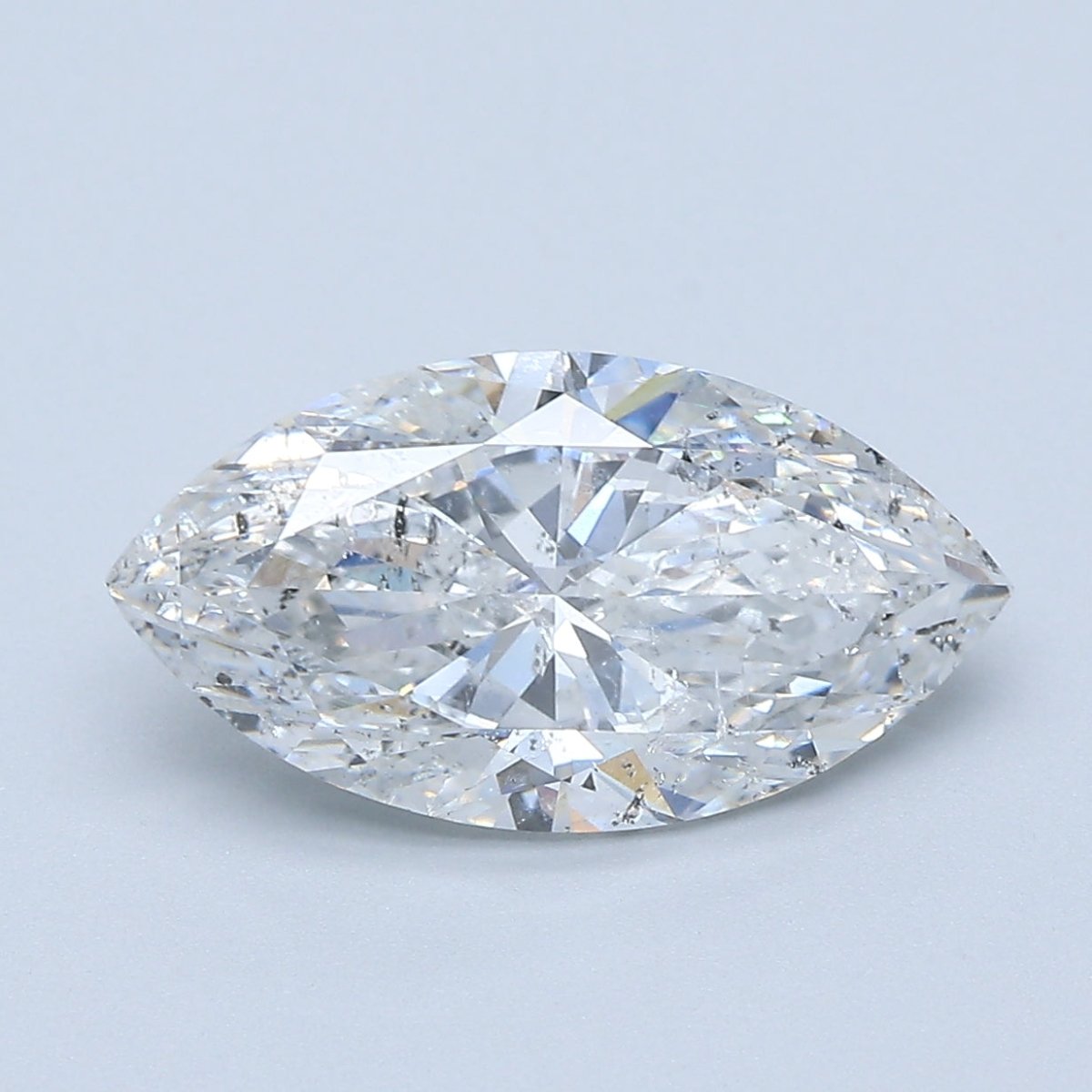 3 Carat Marquise - Natural Diamond - 3.02 - E - SI2 - VG - VG - Diamonds By Rothschild