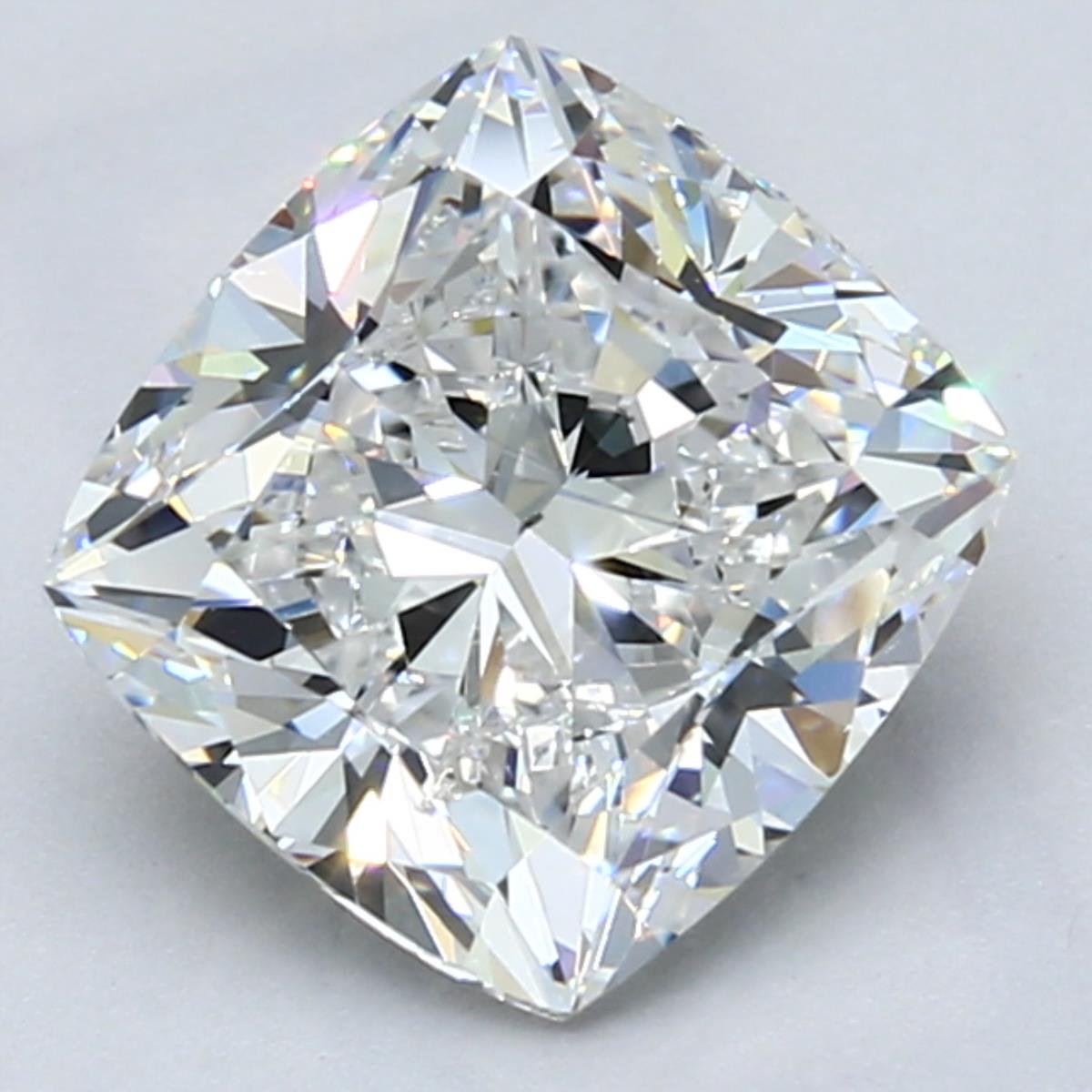 3 Carat Natural Diamond - CUSHION MODIFIED - 3 - D - SI1 - Diamonds By Rothschild