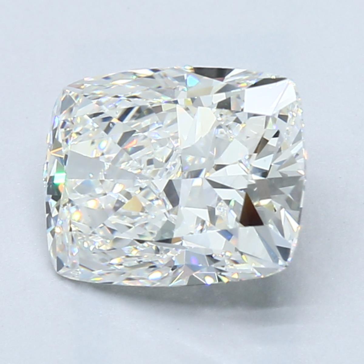 3 Carat Cushion Cut Natural Diamond - G VS2 - 3.01ct - EX Symmetry Grade