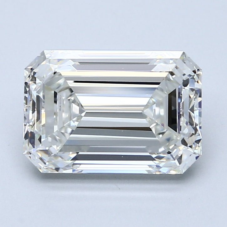3 Carat Natural Diamond - EMERALD - 3.01 - H - VS1 - Diamonds By Rothschild