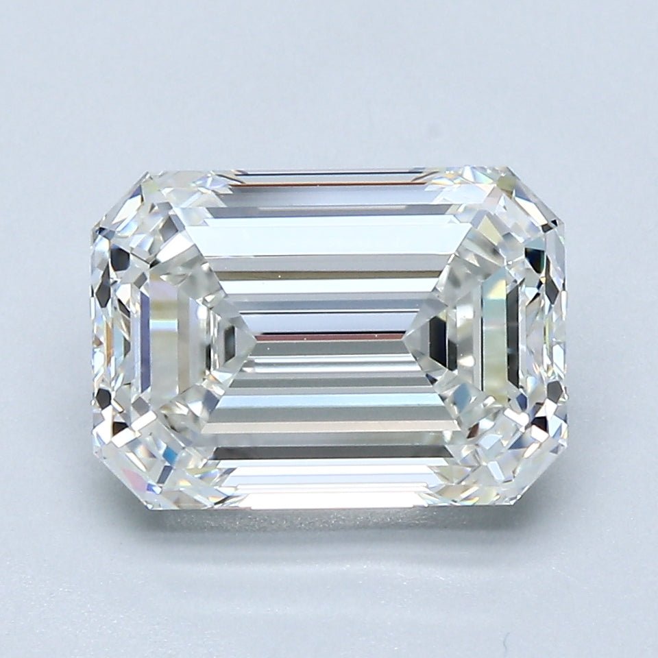 3 Carat Natural Diamond - EMERALD - 3.04 - H - VVS1 - Diamonds By Rothschild