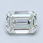 3 Carat Natural Diamond - EMERALD - 3.04 - H - VVS1 - Diamonds By Rothschild