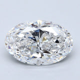 3 Carat Natural Diamond - OVAL - 3.01 - E - SI1 - Diamonds By Rothschild