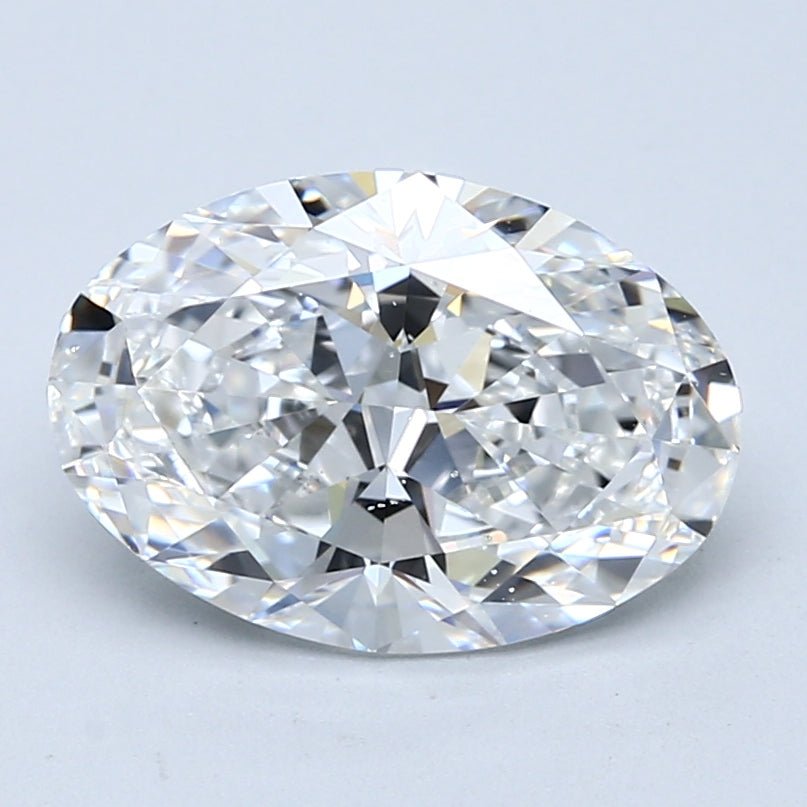 3 Carat Natural Diamond - OVAL - 3.01 - E - SI1 - Diamonds By Rothschild