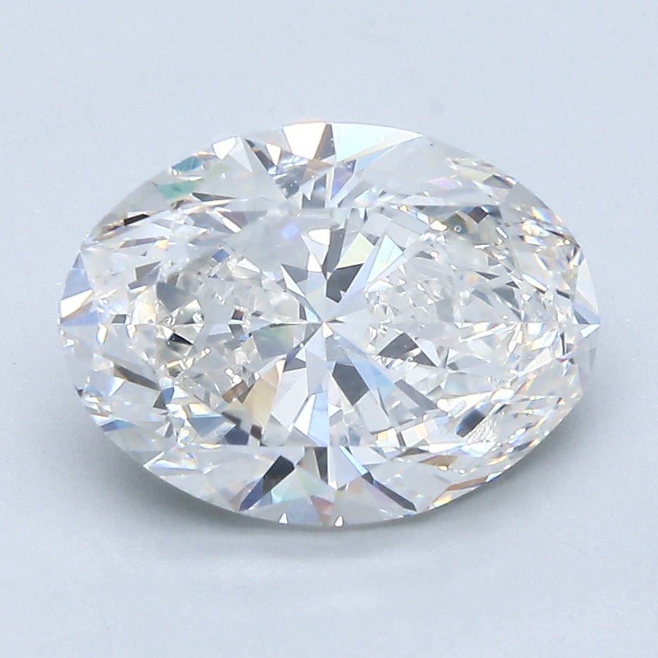 3 Carat Natural Diamond - OVAL - 3.01 - G - SI1 - Diamonds By Rothschild