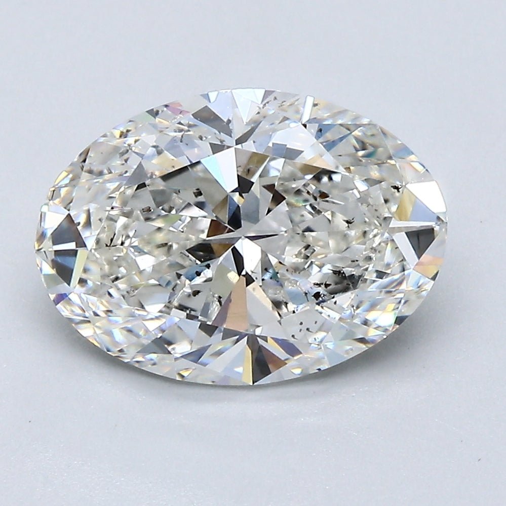 3 Carat Natural Diamond - OVAL - 3.01 - G - SI2 - Diamonds By Rothschild