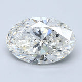 3 Carat Natural Diamond - OVAL - 3.01 - H - SI2 - Diamonds By Rothschild