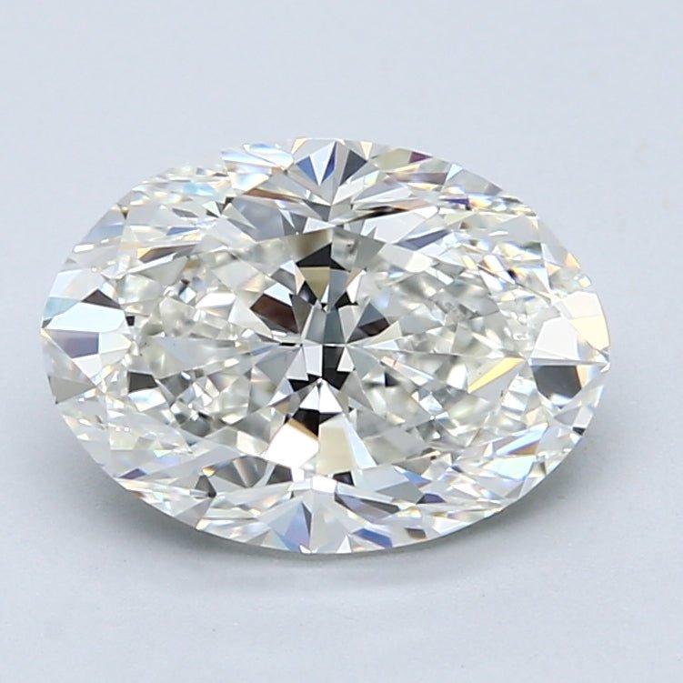 3 Carat Natural Diamond - OVAL - 3.01 - I - SI2 - Diamonds By Rothschild