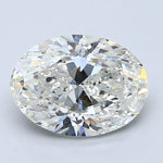 3 Carat Natural Diamond - OVAL - 3.01 - I - SI2 - Diamonds By Rothschild