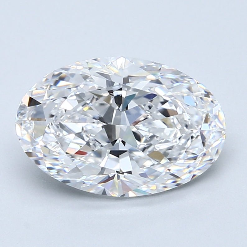 3 Carat Natural Diamond - OVAL 3.01ct - Diamonds By Rothschild